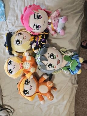 Assorted Inquisitor Master Plush Dolls Lot